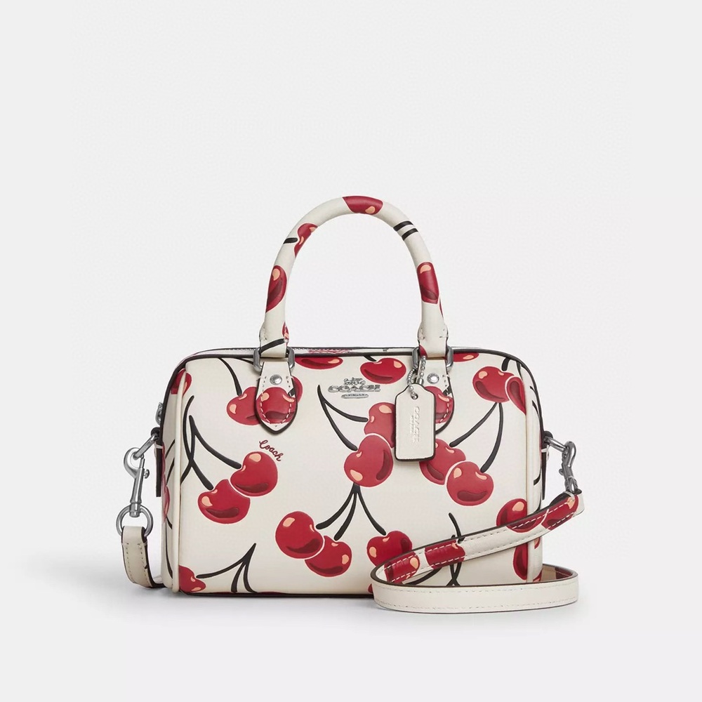 NWT Coach Rowan Crossbody Bag With Cherry Print